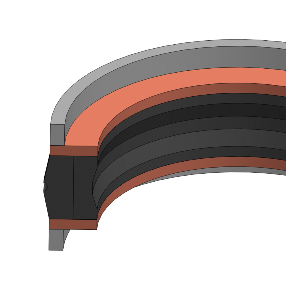 5 Piece Piston Seal