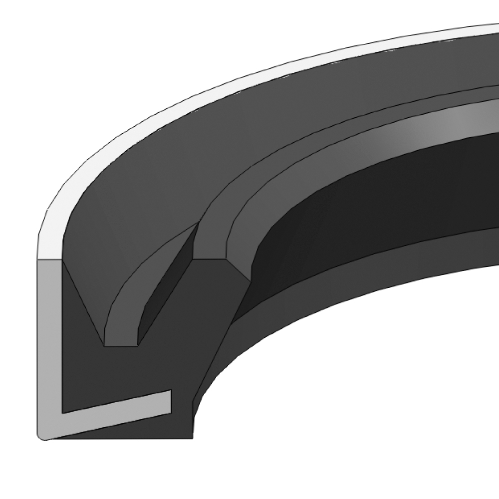 MCRW Metal Clad Rubber Wiper Rings